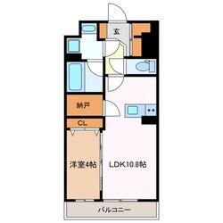 川原町駅 徒歩4分 2階の物件間取画像